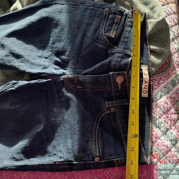 J BRAND BABE STARLESS FLARED 27 BLUE JEANS Y2K MILLENNIAL - Picture 9 of 14